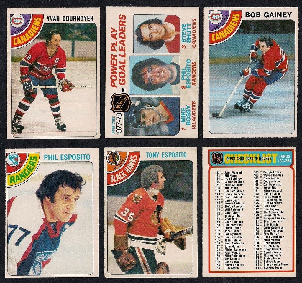 1978 79 OPC 67 PPG Leaders Bossy Esposito Shutt