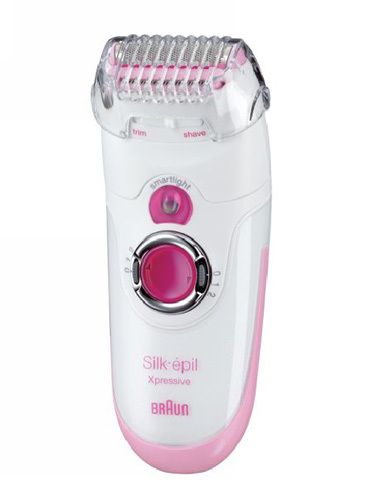 Braun SE7280 Silk Epil Xpressive Epilator Body System, Corded