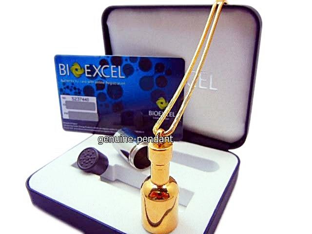   Bioexcel Quantum Science Scalar Energy Nano Pendant Gold Thumb