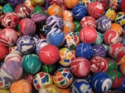 25 27mm Bouncy Balls Party Bag Fillers Fetes Lucky DIP