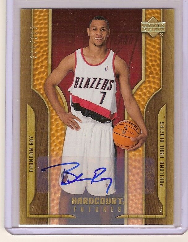 Brandon Roy 06 07 UD Hardcourt Basketball Ser 399