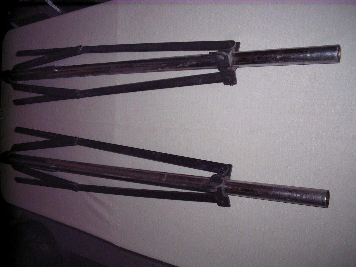  Steel Speaker Stands Used