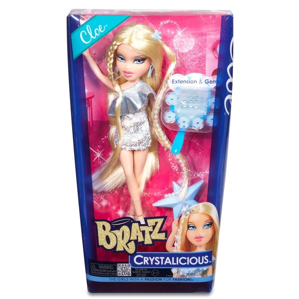 NIB Christmas In July   Bratz® Crystalicious Doll Cloe with extension 