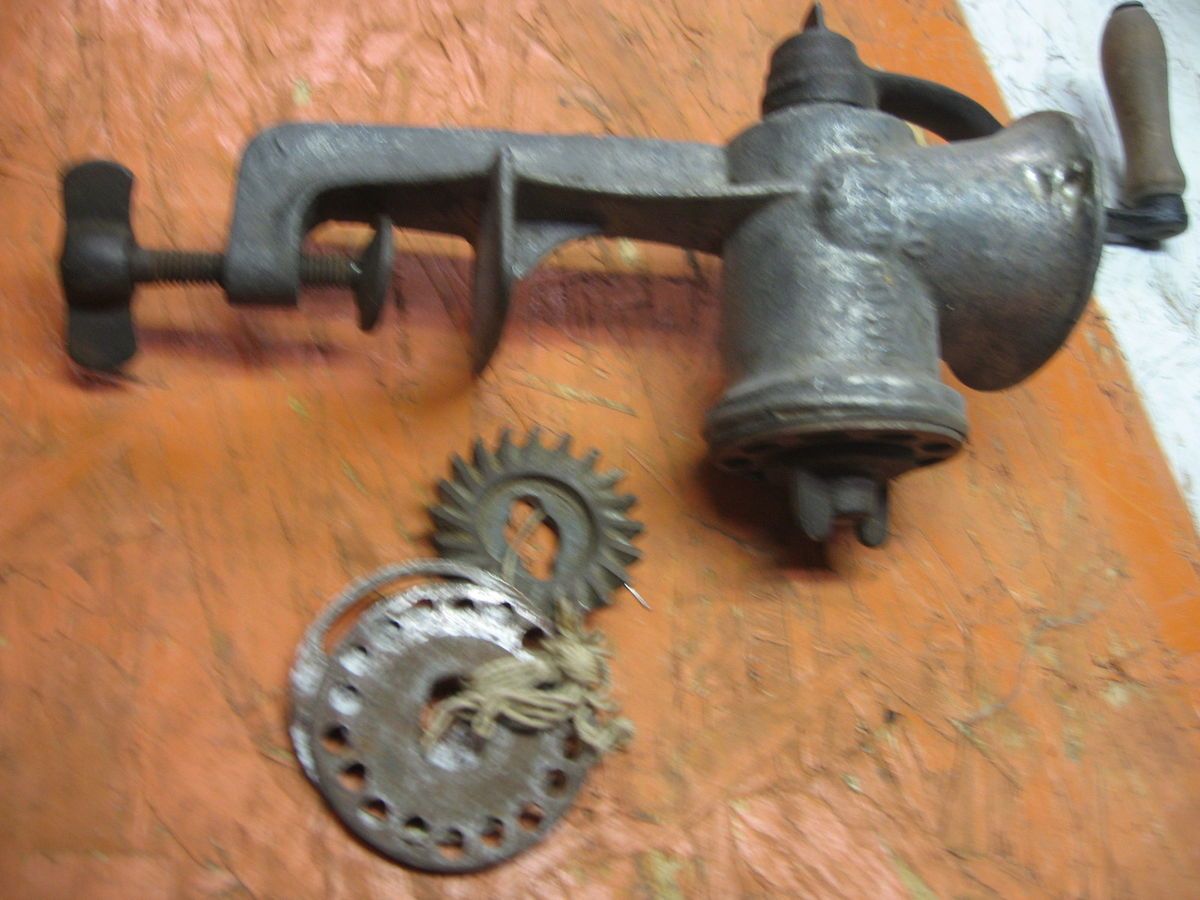 Vintage Boyertown Hand Crank Meat Grinder