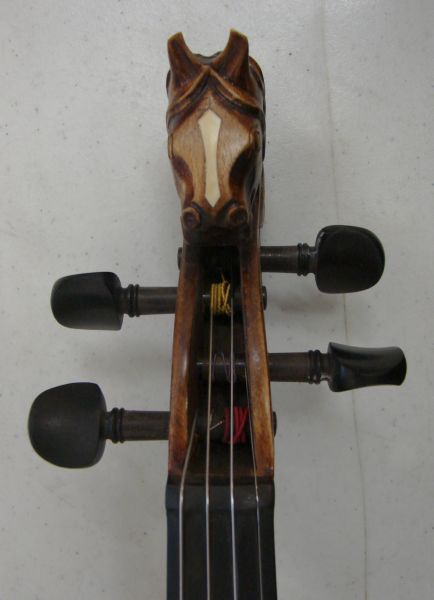 Brightwood Musical Instruments Horse Head Acoustic Electric 4 4 Violin 