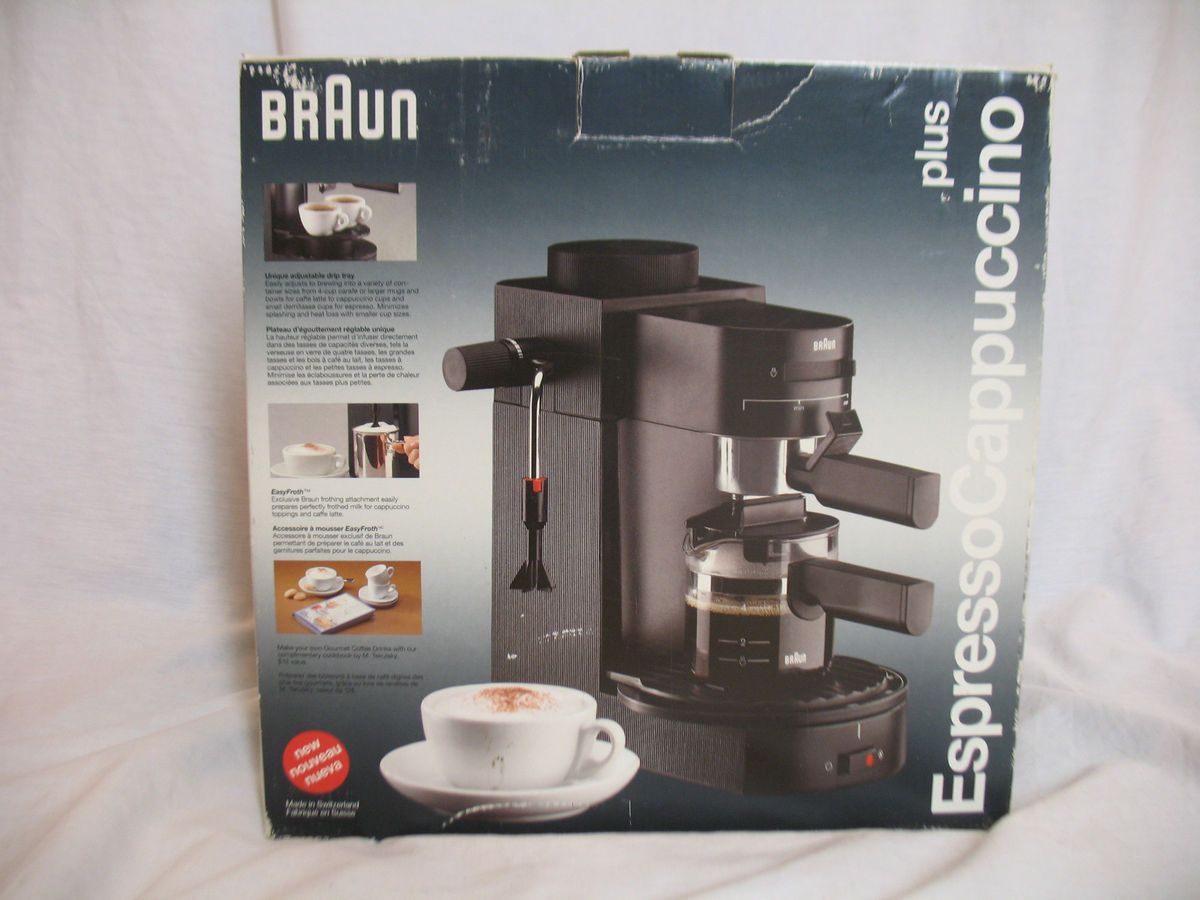 Braun Espresso Cappucino Plus Coffee Maker Mode E 45 E45