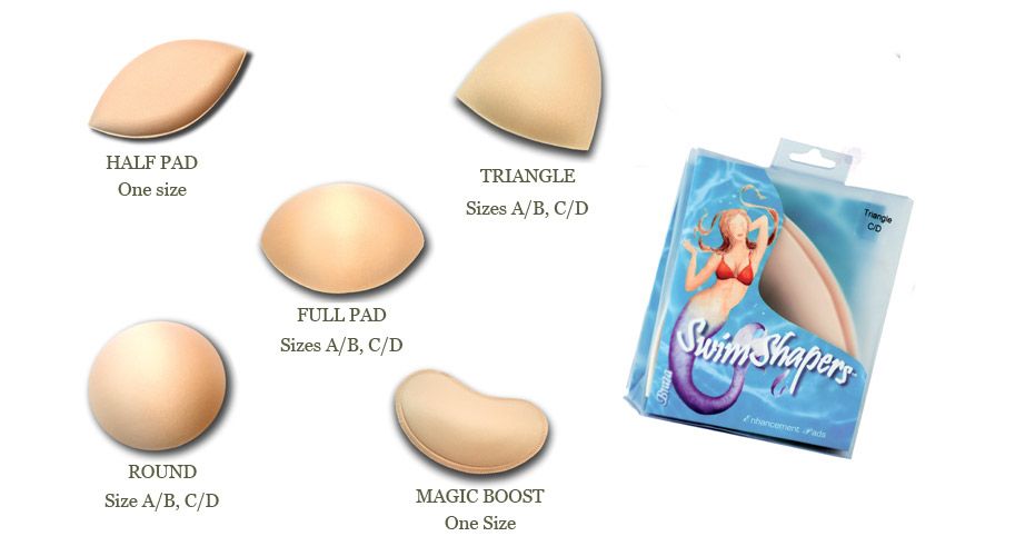 BRAZA SWIM SHAPERS FOAM BREAST ENHANCEMENT PADS