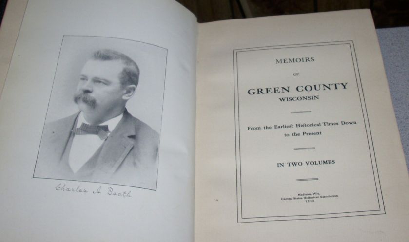 Very RARE 1913 Monroe Brodhead New Glarus Wisconsin Wi Green Co 1st 