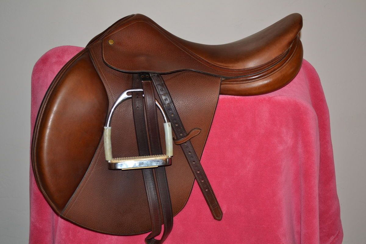 Bruno de Heusch BdH Saddle Dover Saddlery 18 Long Flap PERFECT