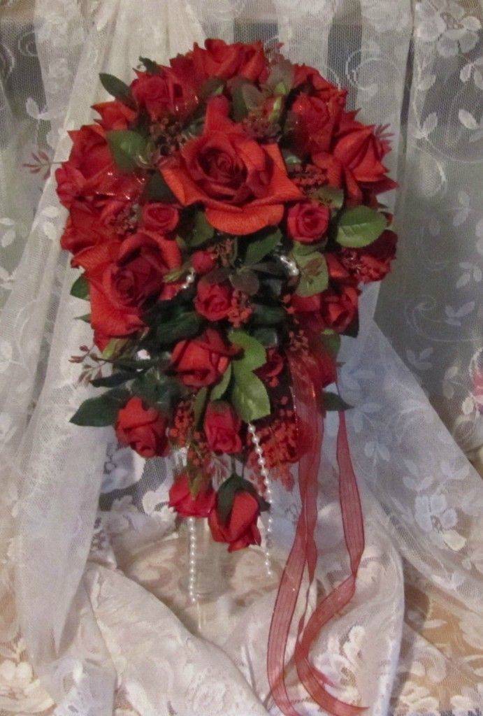 SILK BRIDAL BOUQUET WEDDING PACKAGE