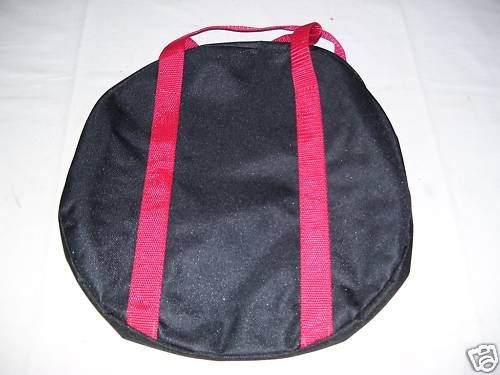 Rope or gear bag rodeo PBR bull riding equipment gear 13 inch round 