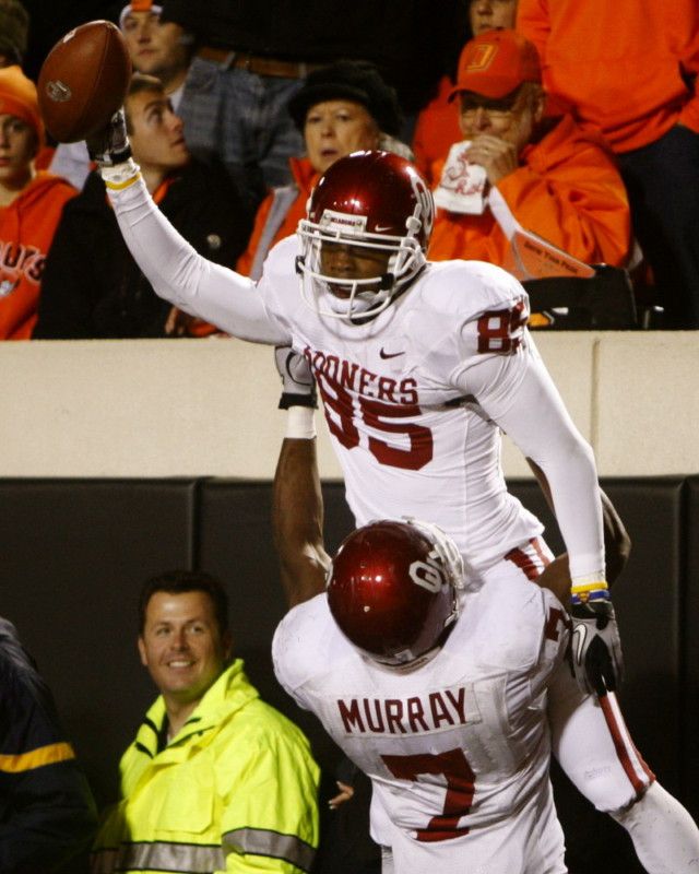 Ou Oklahoma Sooners DeMarco Murray Ryan Broyles 8x10