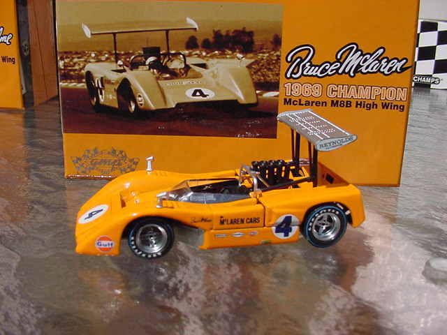 GMP 1 43 Gulf McLaren M8B 4 Bruce McLaren Can Am Champion 1969