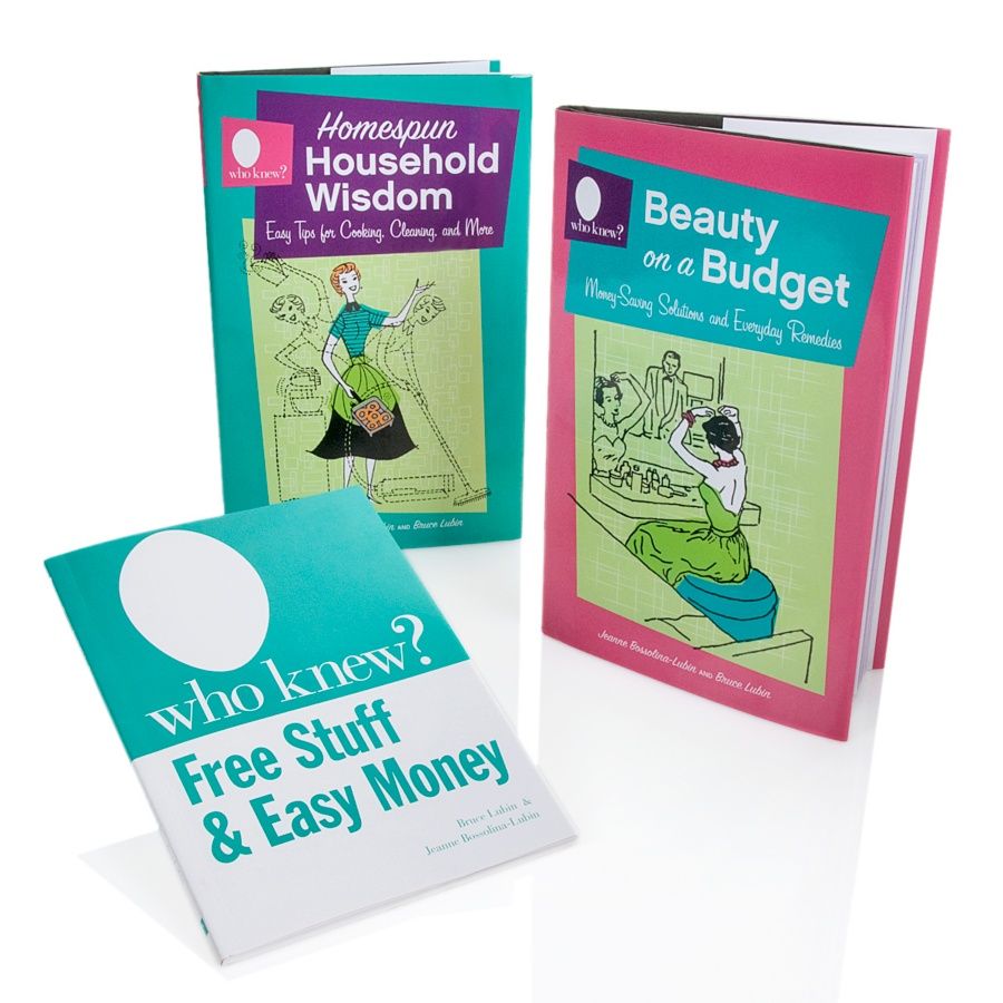 bruce lubin free stuff easy money beauty on a budget household wisdom 