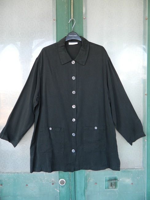 Bryn Walker Long Jacket s Black Tencel