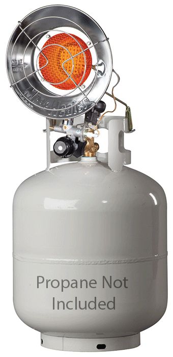 New Mr. Heater MH15T 15,000 BTU Single Burner Tank Top Propane Heater 