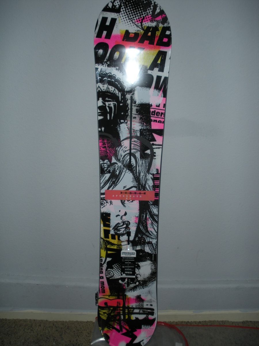 BURTON SNOWBOARD 2012 AFTERMATH 161 CAMBER ICS EST NEW IN BAG