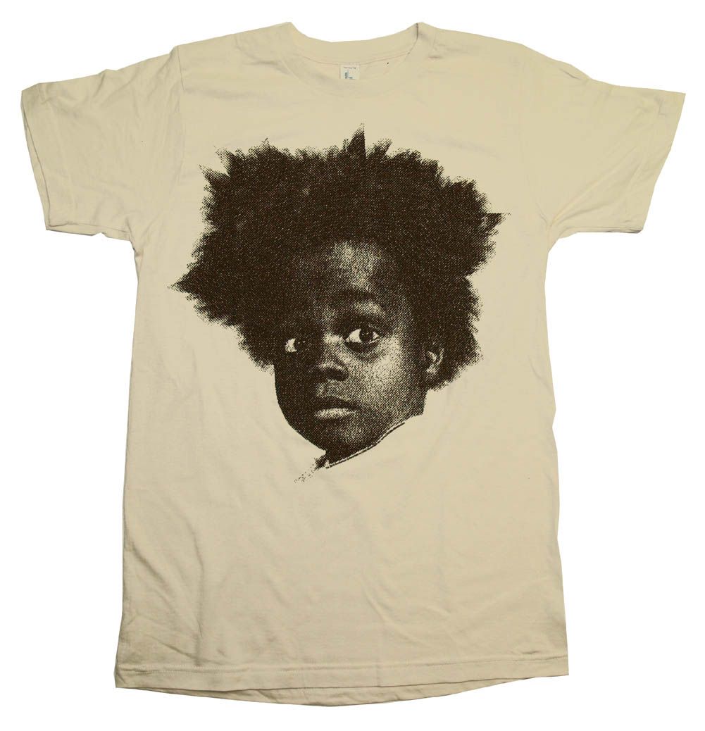 Little Rascals Our Gang Buckwheat Head TV Show T Shirt Tee