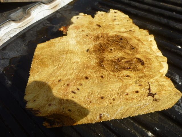  2N Buckeye Burl Turning Wood