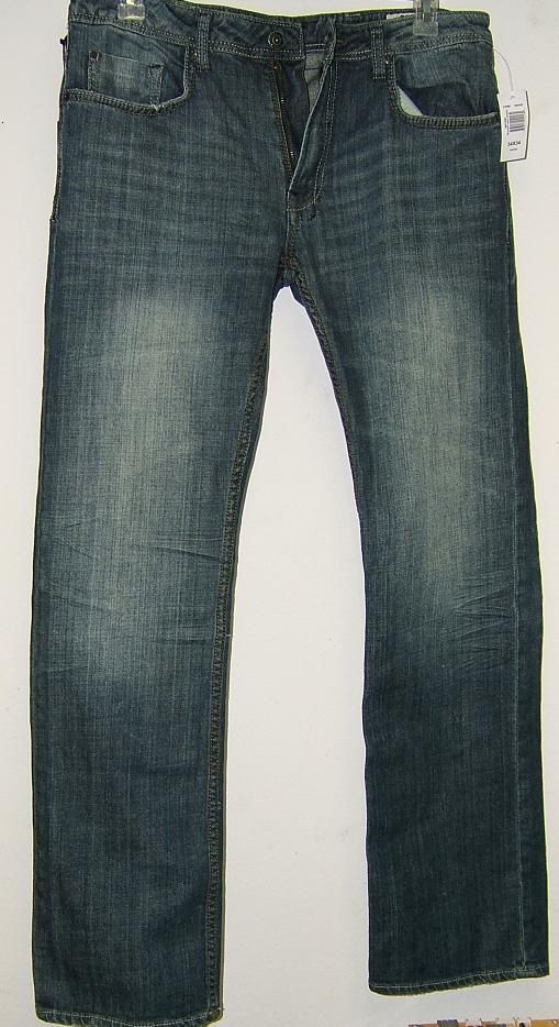 Buffalo David Bitton Driven Straight Leg Jeans 34x32