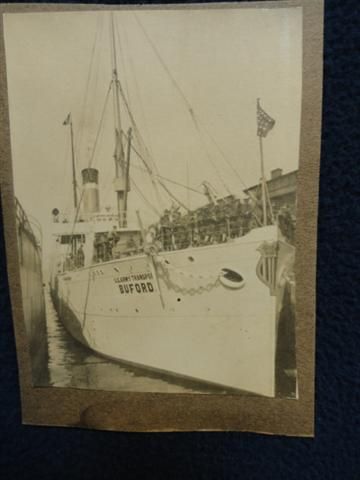 Army Transport ship Buford. Acquired by the US Army in 1898 and 