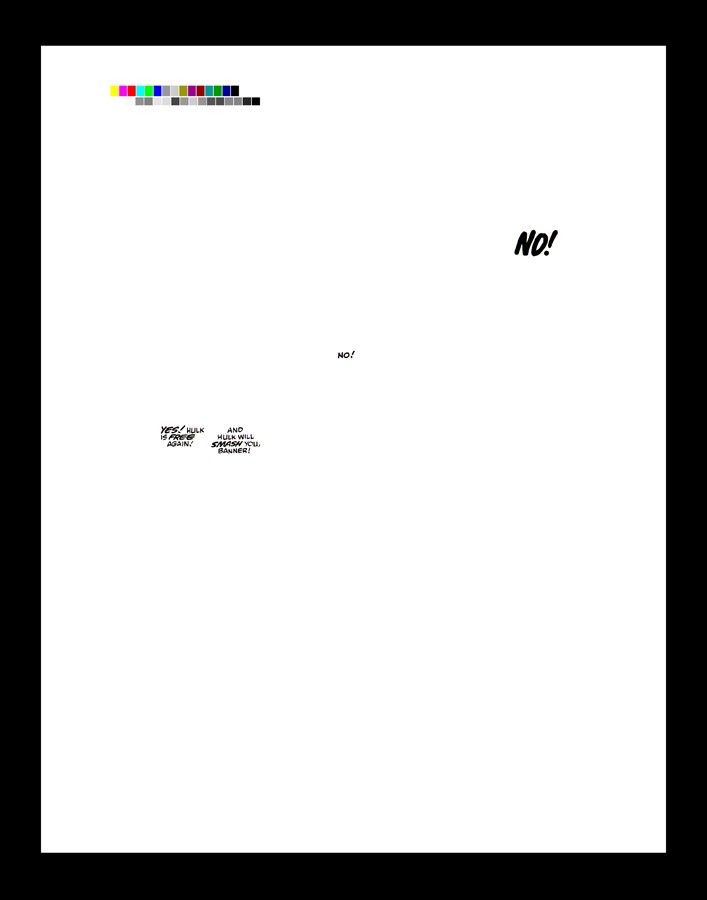 John Byrne Hulk #315 Rare Production Art Pg 3