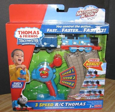 New Thomas The Train Trackmaster 3 Speed R C Motorized Thomas Engine 