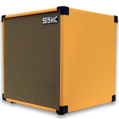 Orange Tolex Guitar Speaker Cabinet Empty 1x12 Cube Cab