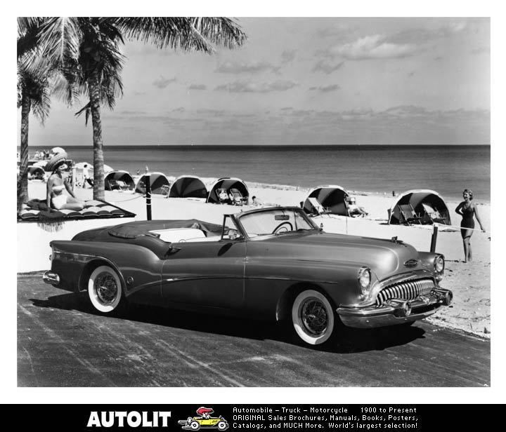 1953 Buick Model Skylark 76R Factory Photo