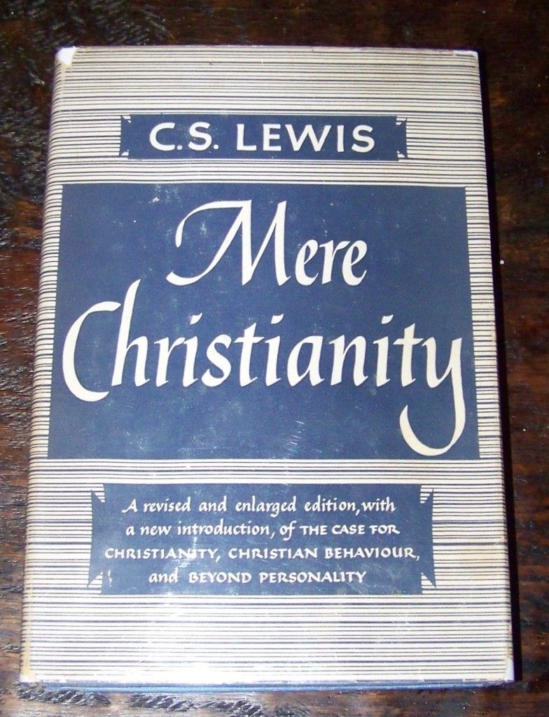 Mere Christianity by C s Lewis 1st 1st US Edition HBDJ