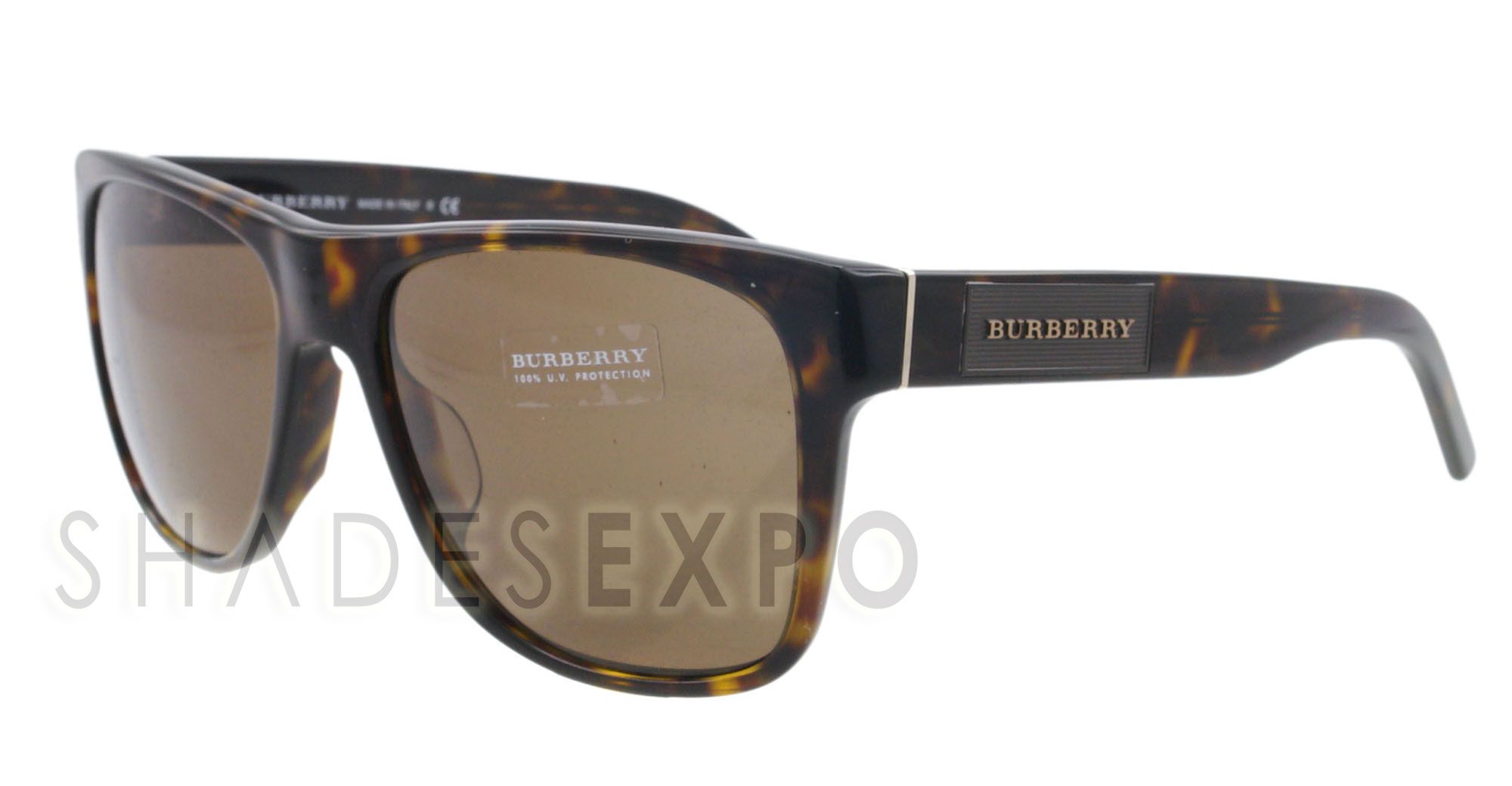 New Burberry Sunglasses Be 4112A Havana 3002 73 BE4112