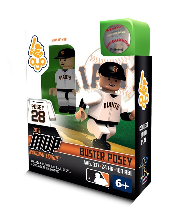 Buster Posey Oyo 2012 National League MVP Mini Figure Lego Compatible 