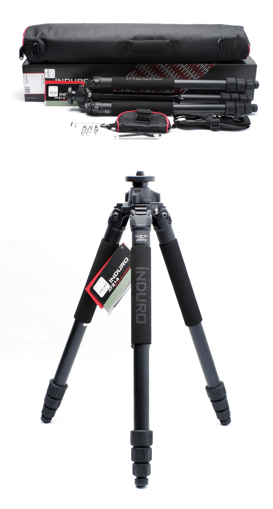 Brand New Induro 8M AT214 Alloy Tripod 472 214