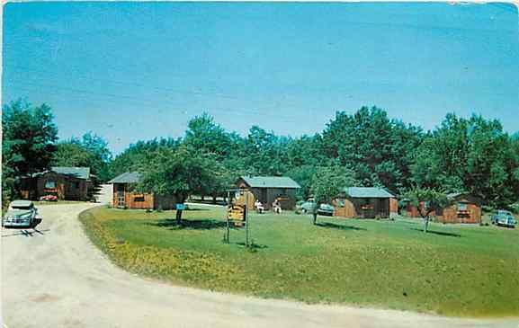 MI Ludington Michigan Pere Marquette Cabins Dexter Press 64196