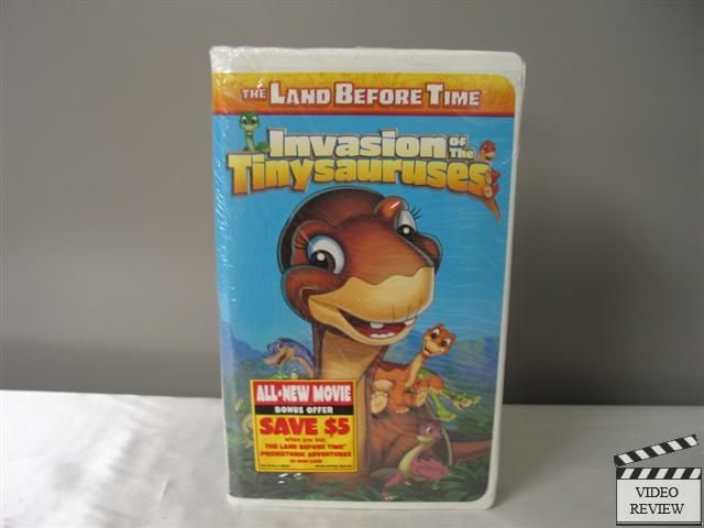 The Land Before Time XI The Invasion of The Tinysauruses VHS 2005 