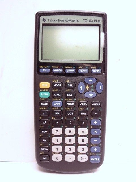 Texas Instruments TI 83 Plus Graphing Calculator