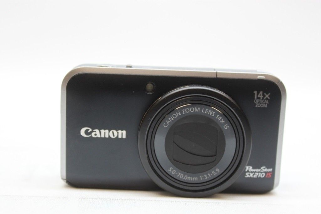 Canon PowerShot SX210 Is 14 1 MP Digital Camera Black