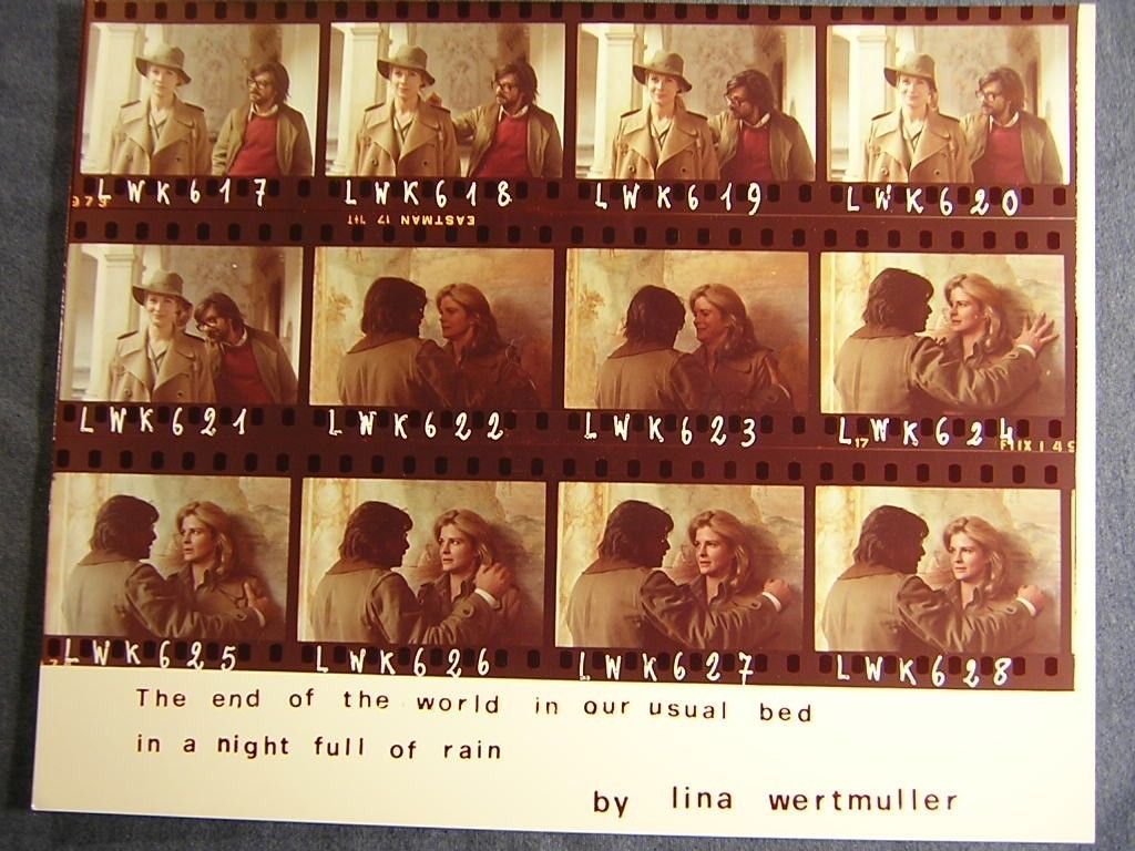 Candice Bergen A Night Full of Rain Contact Sheet 509Q