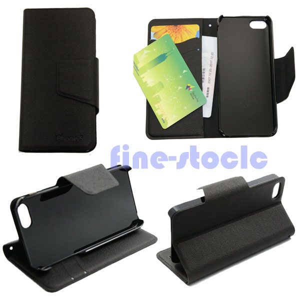 New Leather PU Wallet Card Holder Case Cover Pouch Flip Stand for 