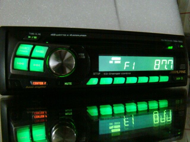 ALPINE CAR CD/IPOD/ M BUS CD CHANGER CONTROLS BASS ENGINE PLAYER 