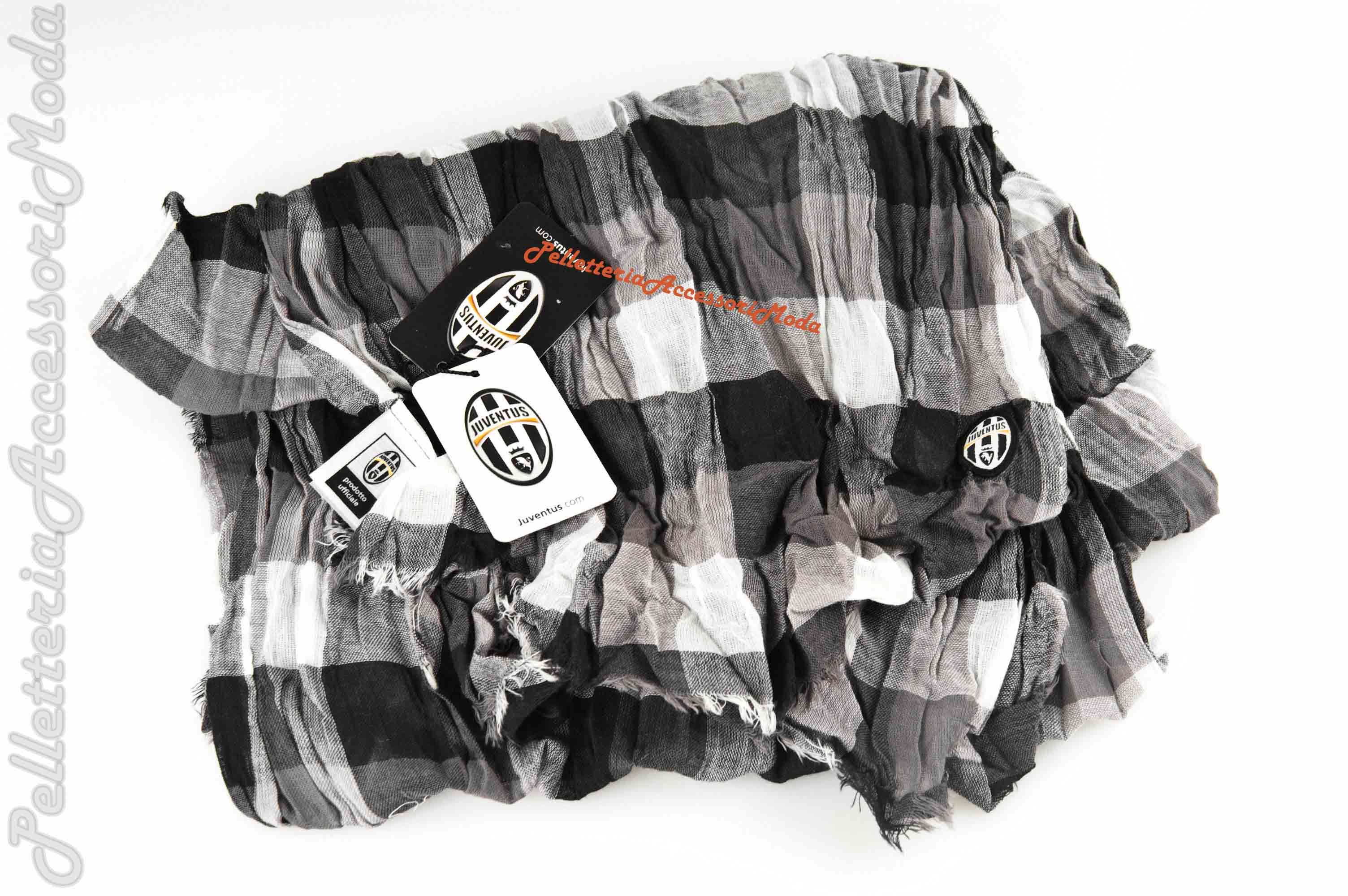 Juve Enzo Castellano Sciarpa Pashmina Uomo Tifoso Juventus PR 