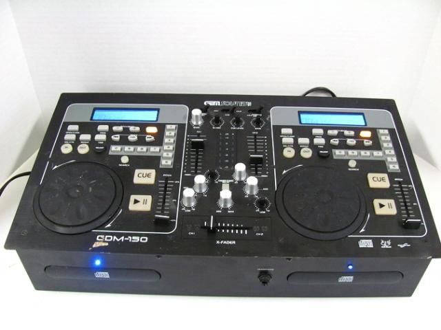   are viewing a used GemSound CDM 150 Dual CD Player / Mixer Gem Sound