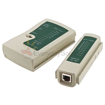 RJ45 RJ11 Cat5e Cat6 Network LAN Cable Tester Test Tool