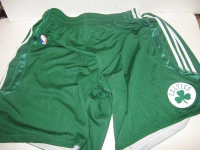 Boston Celtics Adidas Pre Game Warm Up Shorts 2010 2011