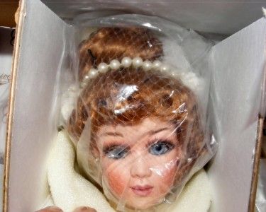 jan mclean celia bride porcelain doll nrfb