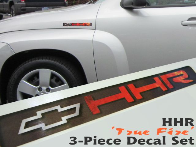 3pc True Fire Badge Decals Chevy HHR Accessories Lt SS