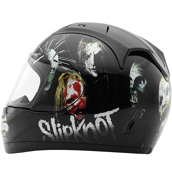   Slipknot Nine Full Face Street Bike Vintage Motorcycle Helmet