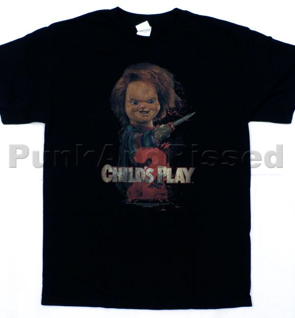 Childs Play 2 Heres Chucky T Shirt Official Fast SHIP