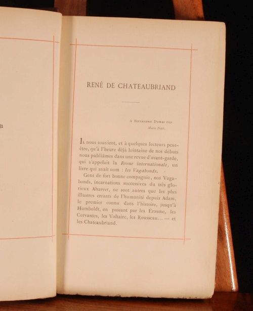 1882 CHATEAUBRIAND Atala RENE French NOVELS