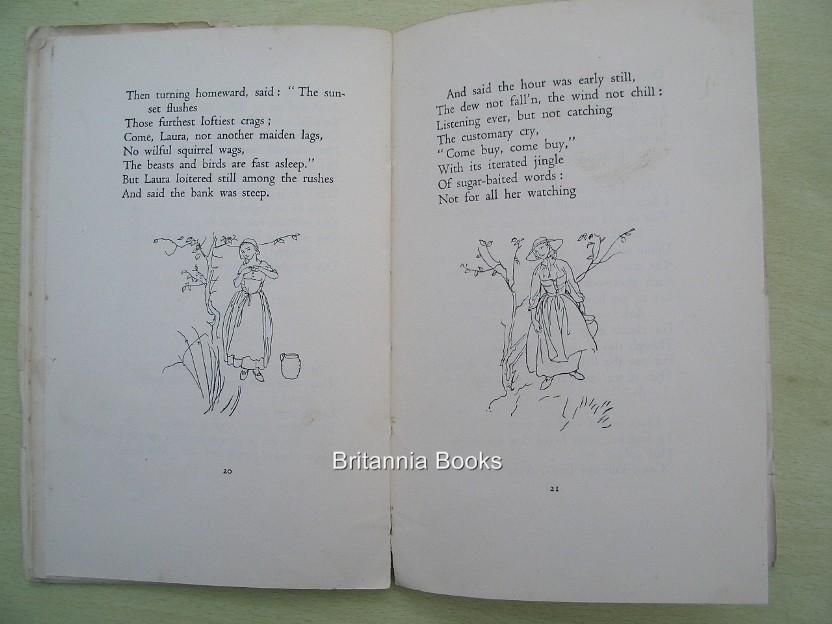 ARTHUR RACKHAM  GOBLIN MARKET Christina Rossetti 1939 1st thus £4.99 